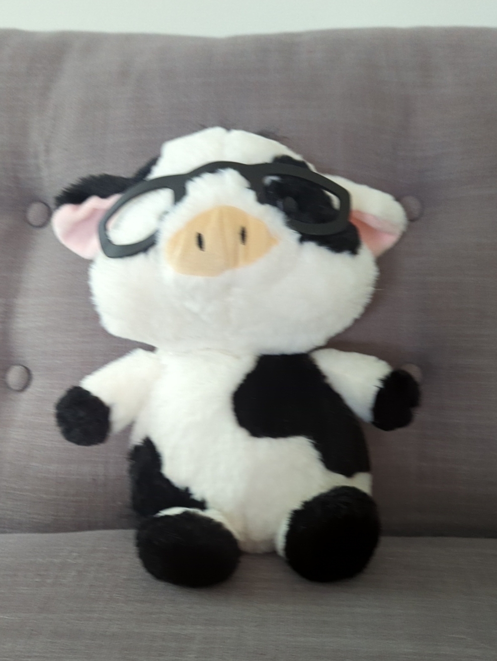 Cow Stuffed Animal With Glasses 🐄🤓